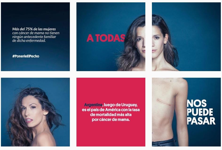 Famosas se desnudaron contra el cáncer de mama