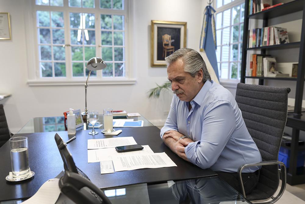 El Presidente Alberto Fernández participa este jueves de la cumbre virtual del Mercosur