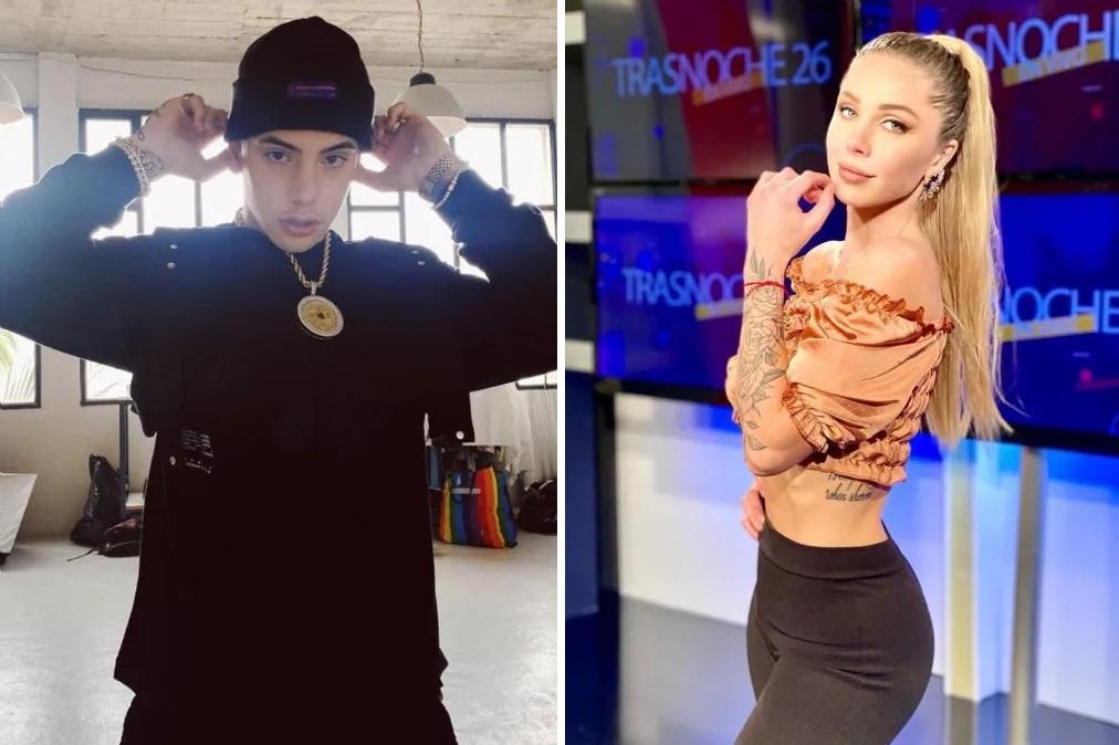 Romina Malaspina en la cama con Ecko, ¿de novia con el cantante de trap?