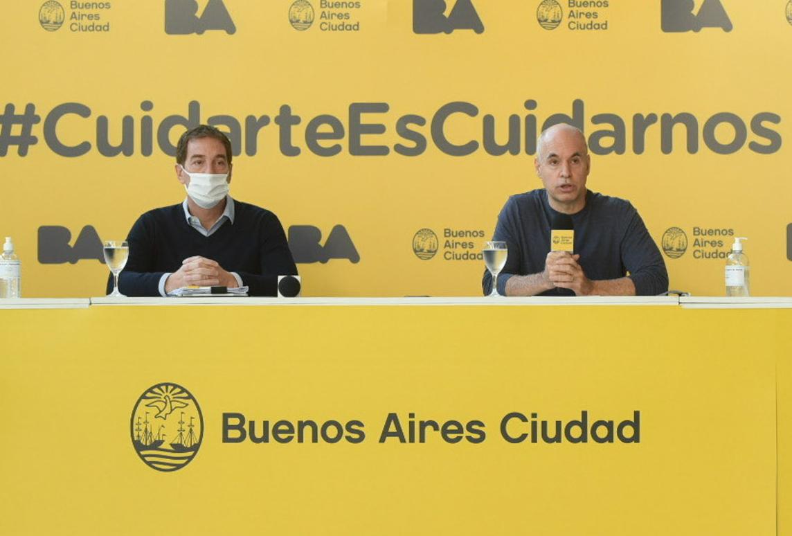 La Ciudad: Rodríguez Larreta y Santilli hablaron de la seguridad y la situación de los gimnasios en el contexto de la pandemia 