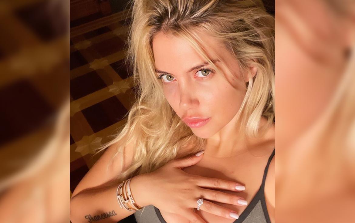 Wanda Nara seduce en Instagram con una reflexión en infartante escote