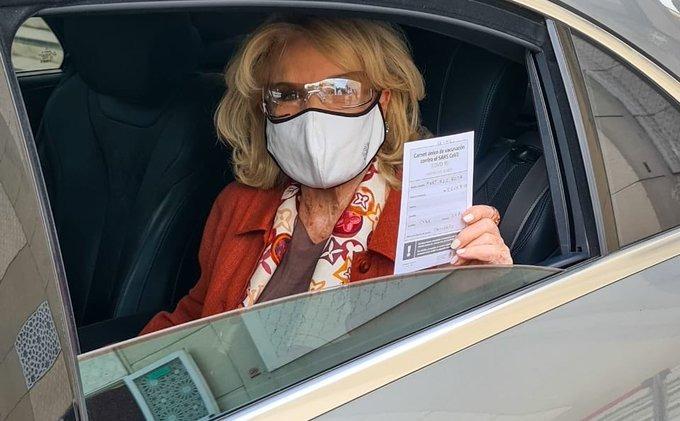 Mirtha Legrand se vacunó contra el coronavirus: “Estoy muy agradecida”