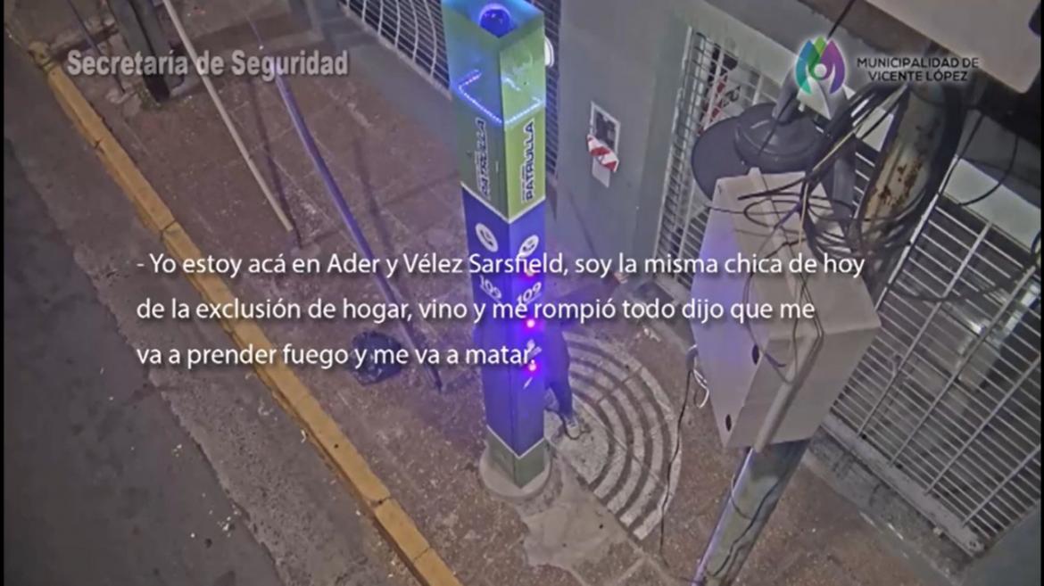 Desesperado pedido de auxilio de una víctima de violencia de género: “¡Me va a prender fuego y me va a matar!”