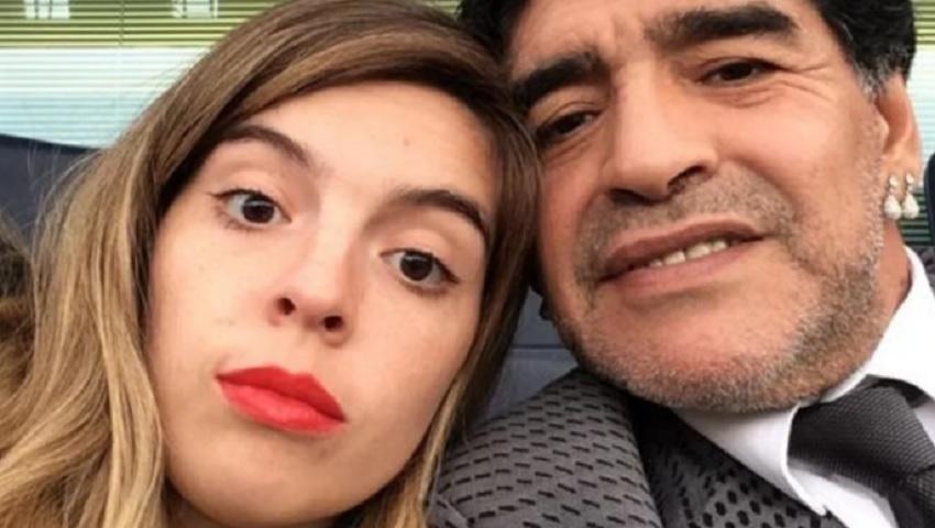 Dalma Maradona recordó a Diego en sus redes sociales: 