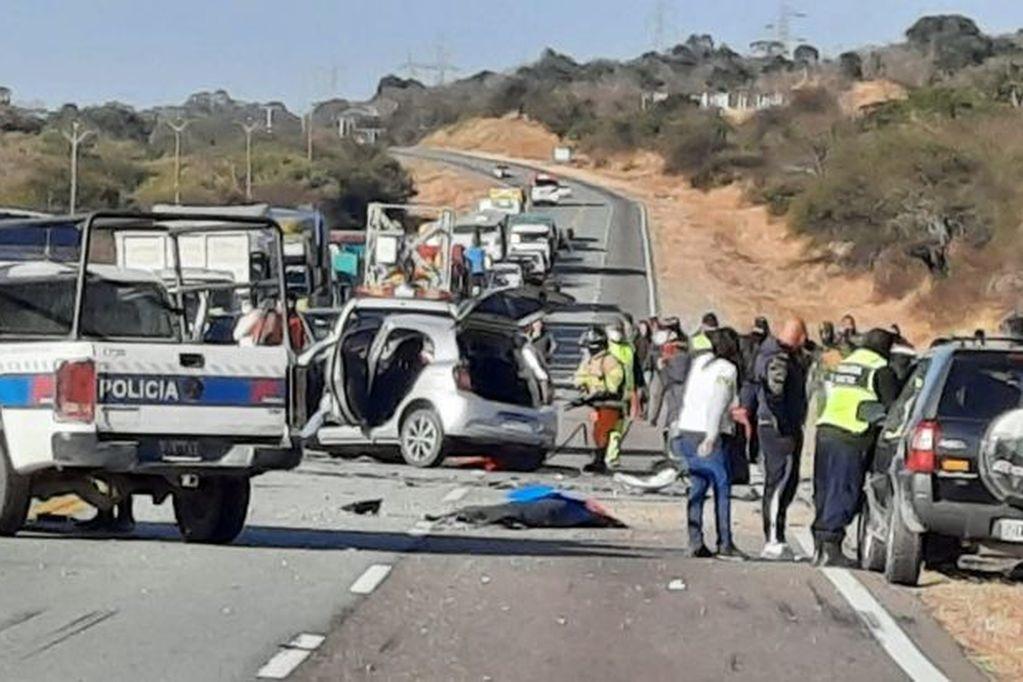 Tragedia en Salta: seis personas murieron en un choque frontal entre dos automóviles
